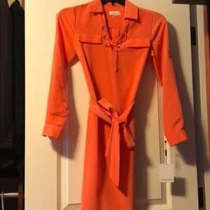 Melon size 2 Calvin Klein dress